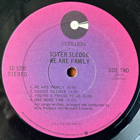 Sister Sledge - “We Are Family” Vinyl LP - Picture 5 of 5